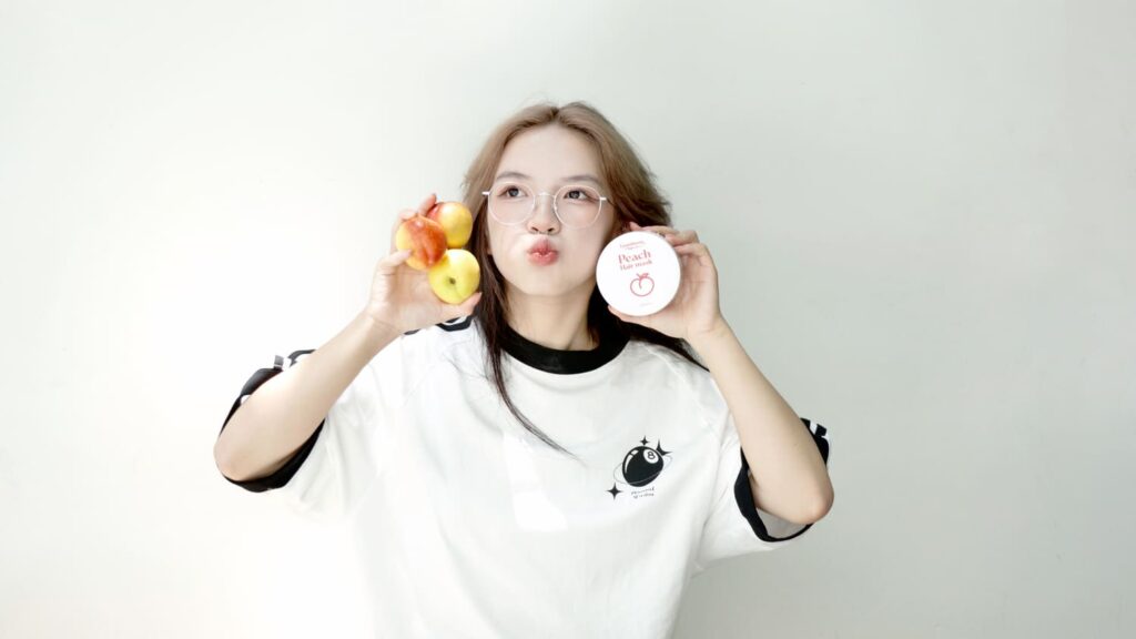 Cách dùng Ủ tóc Đào Peach Hair Mask