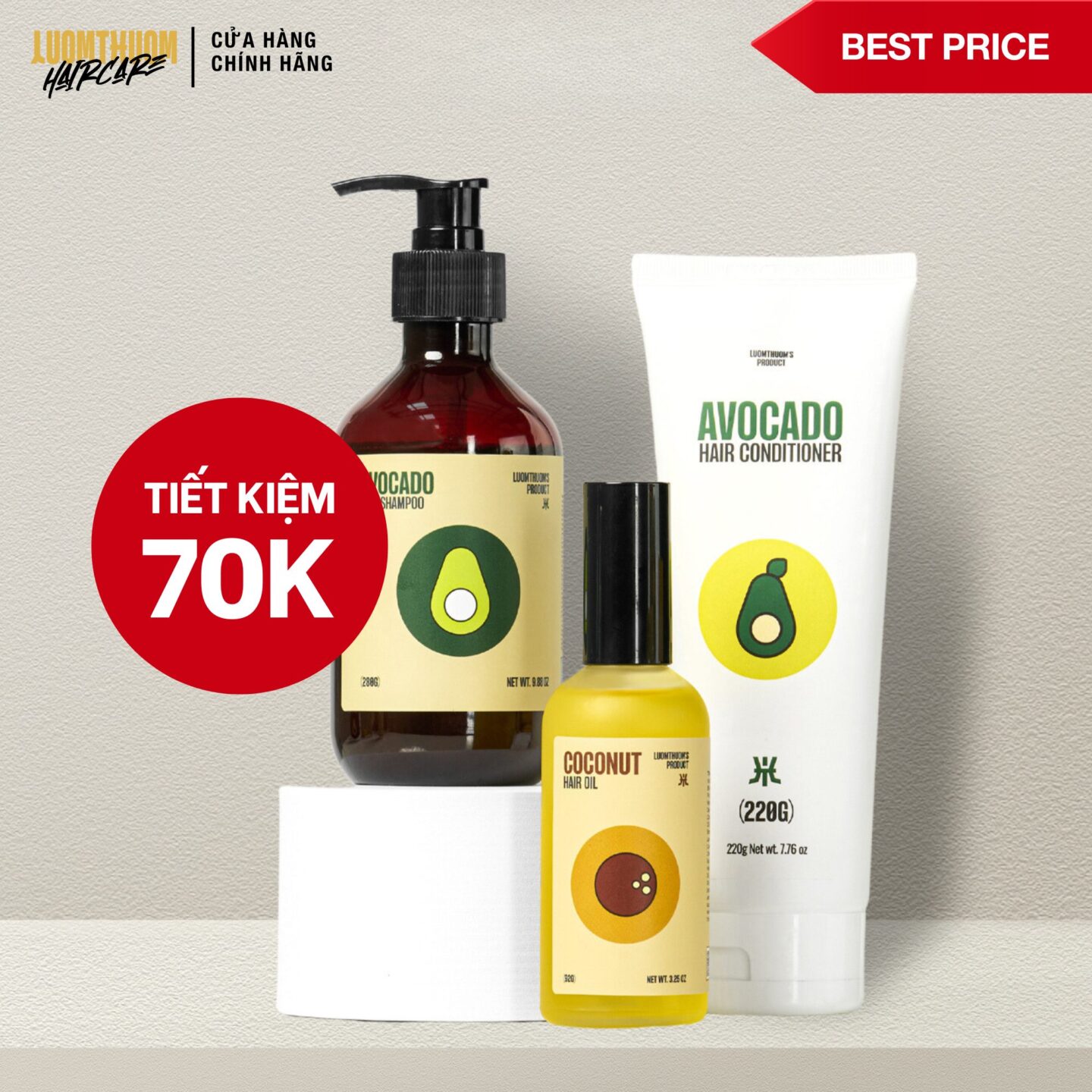 Combo Dầu gội xả cho tóc khô xơ kết hợp Biotin