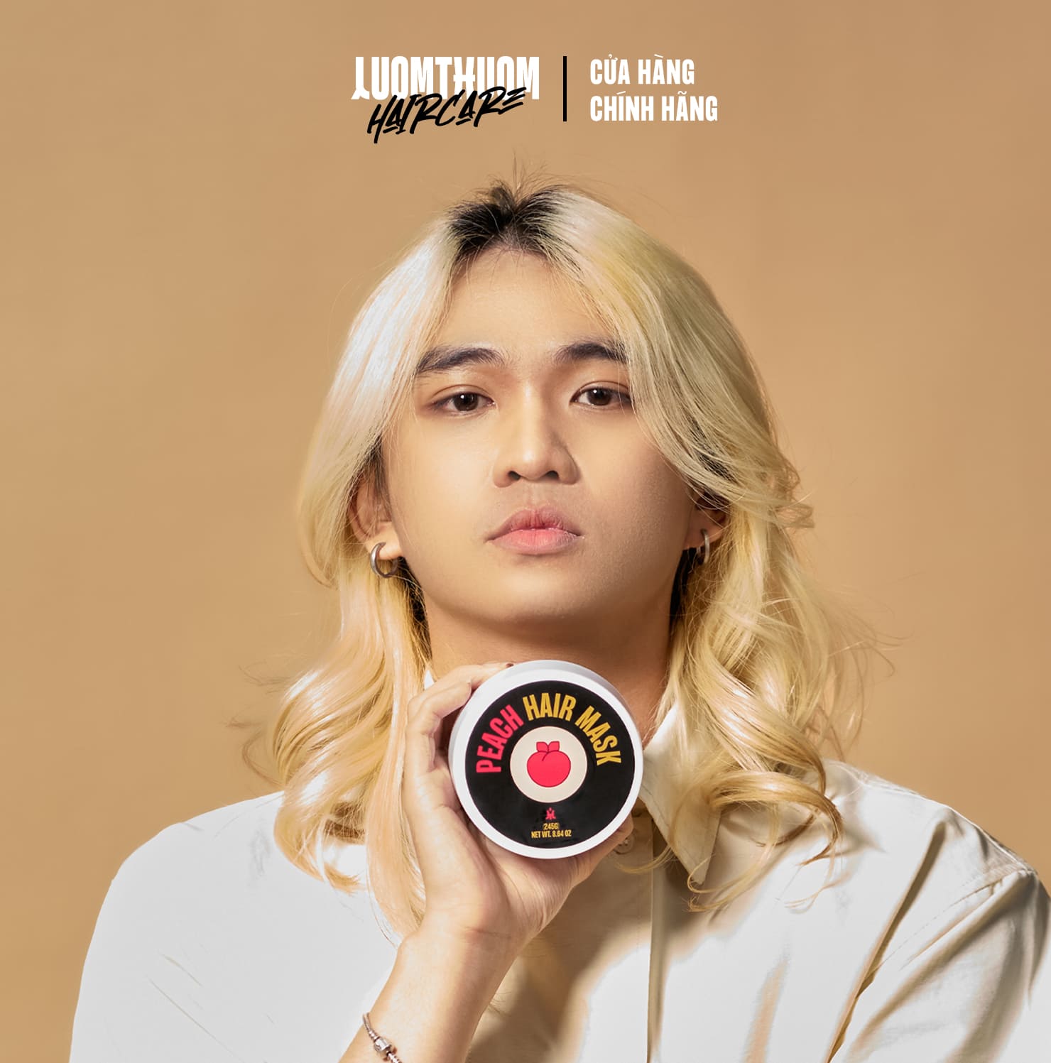 kem dưỡng tóc đào luomthuom haircare